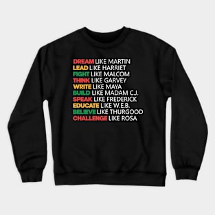 Black History Month Crewneck Sweatshirt